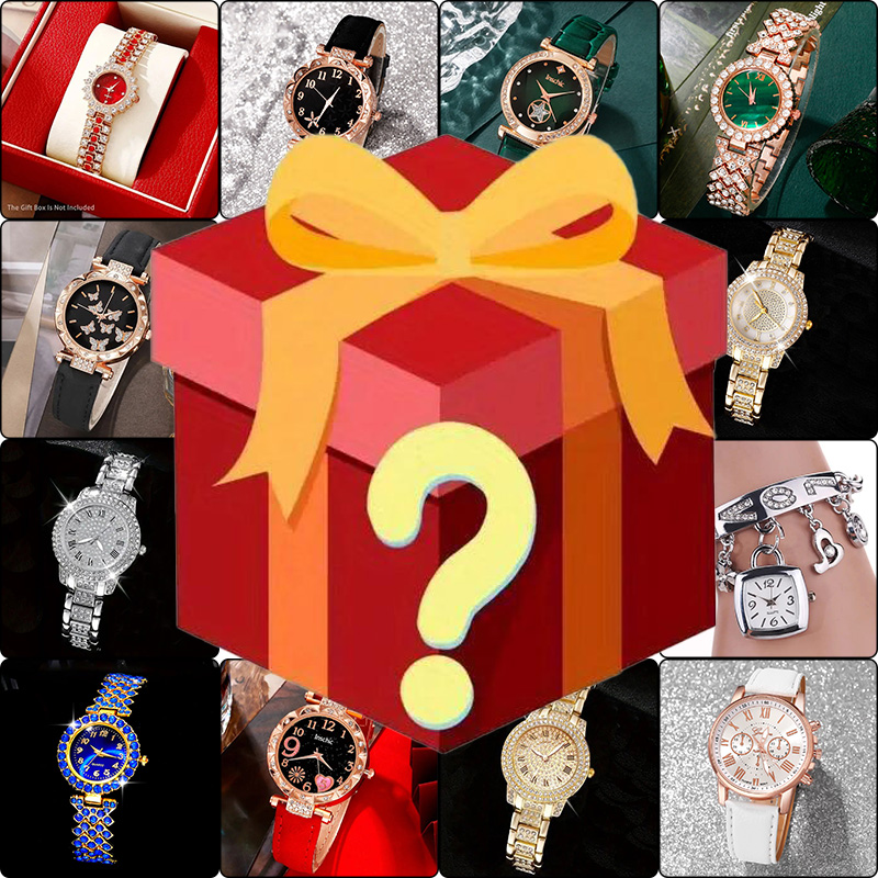 Jewelry Stand Watches - 1 pièce, boîte mystère surprise avec
