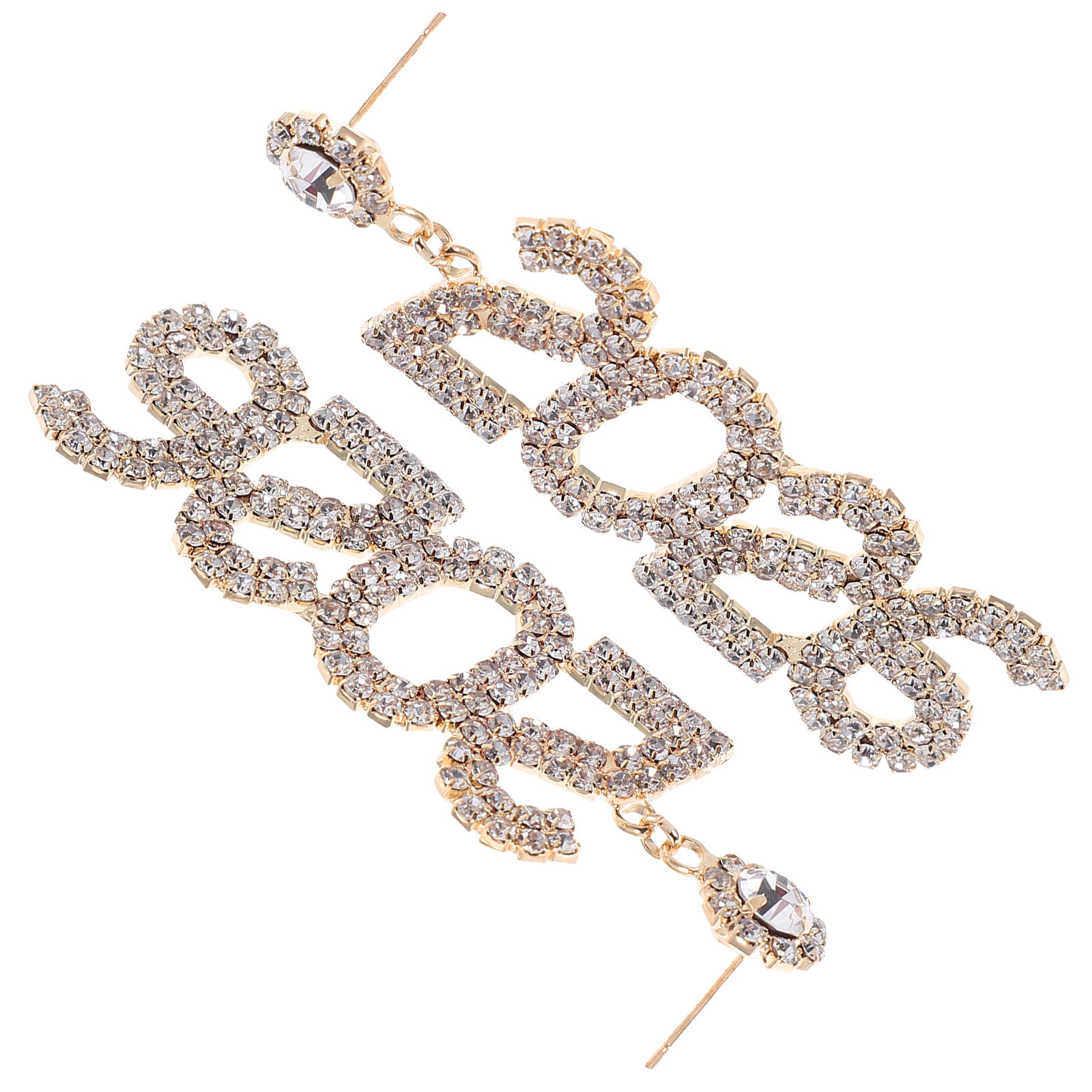 Eve Jewelry & Watches Distribuidor Oficial Rolex - Boucles d'oreilles pendantes 2026 en strass