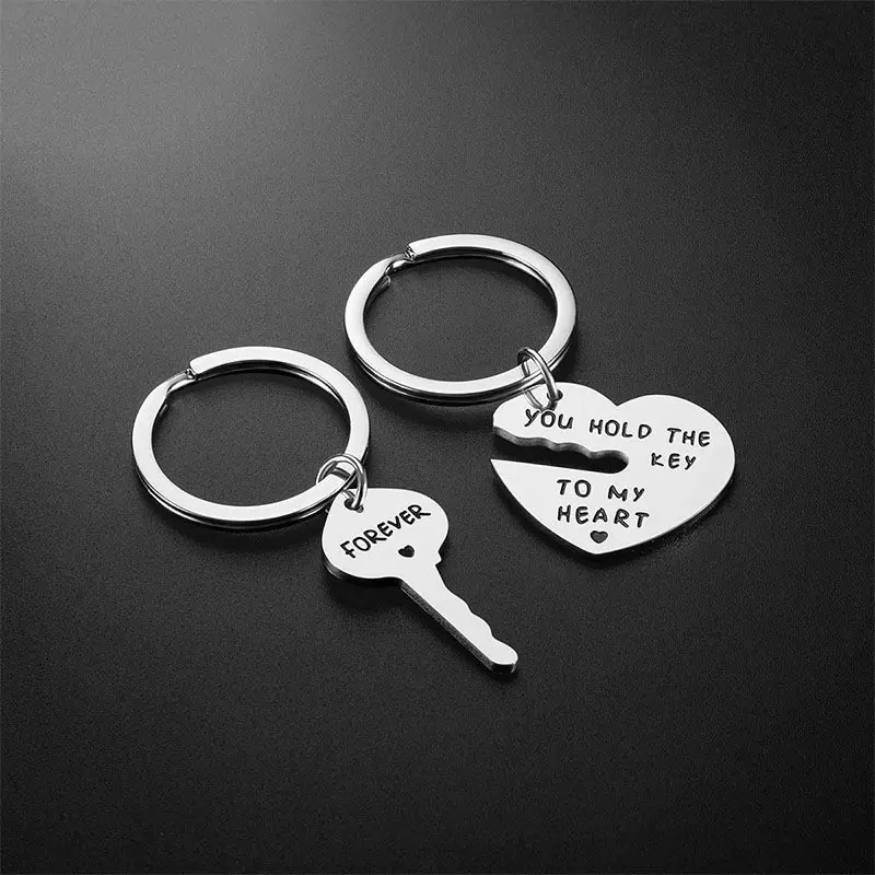 Couple Ring Set - Ensemble de 2 porte-clés en forme