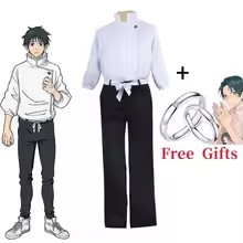 Couple Ring Set - Ensemble de cosplay anime pour homme,