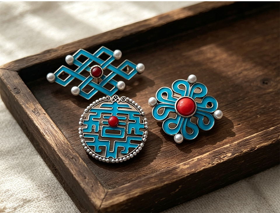 Broche fleur en topaze bleue d - Vintage Brooch Pin avis et prix