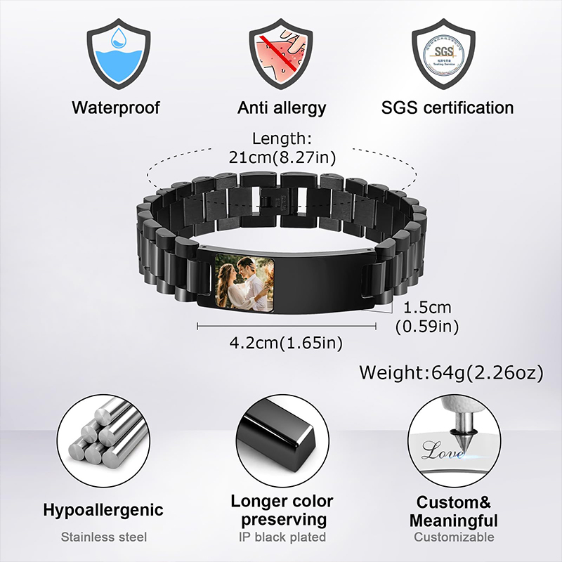 Bracelet de montre avec texte  - Jewelry Type Watches avis et prix