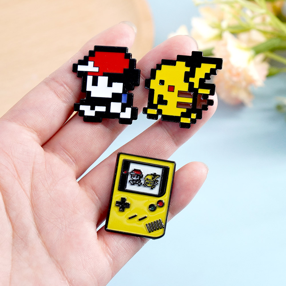 Broches en émail Rétro Pixel G - Vintage Brooch Pin avis et prix