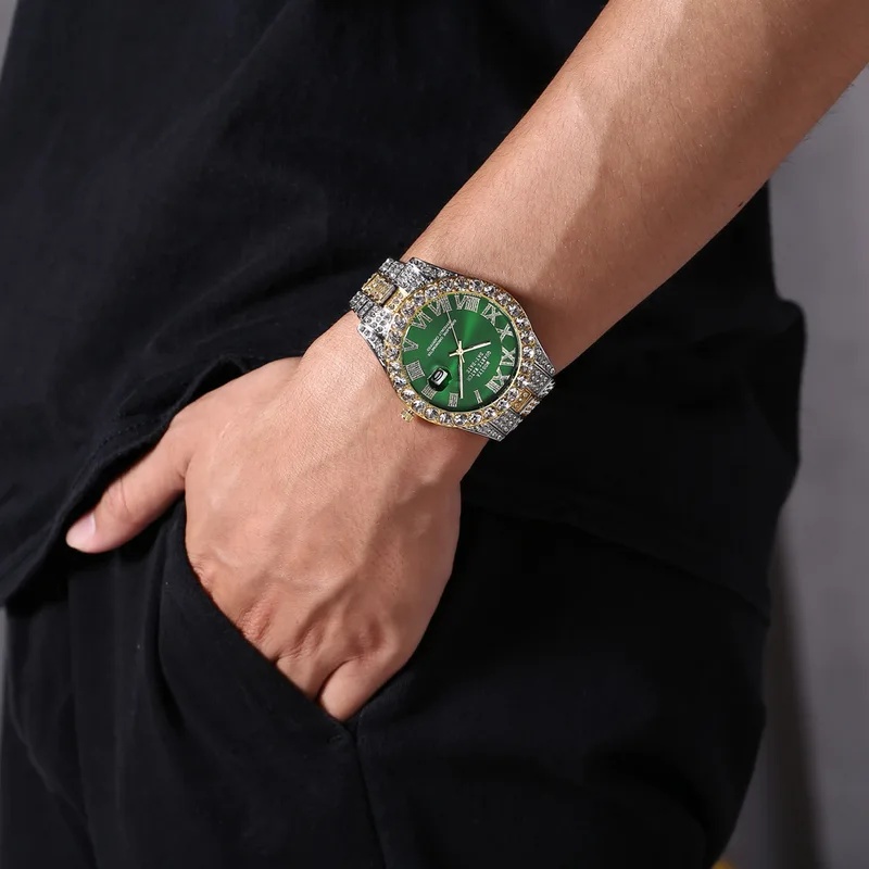 Montre à quartz de luxe dorée, - Jewelry Type Watches avis et prix