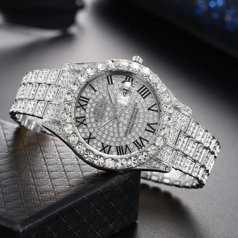 Montre à quartz de luxe dorée, - Jewelry Type Watches avis et prix